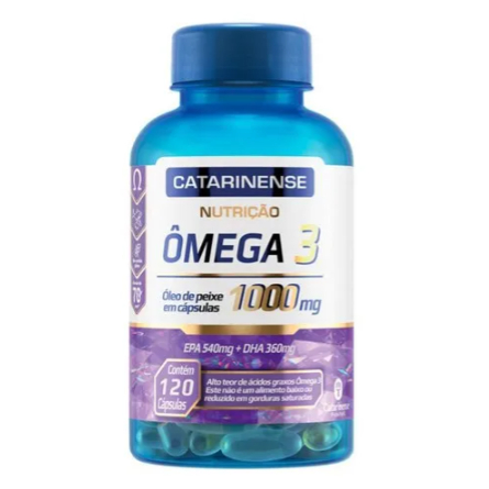 Ômega 3 Catarinense 120 Cápsulas 1000mg Oleo de Peixe
