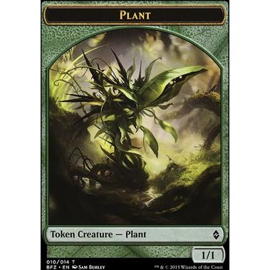 Token Planta - - Magic The Gathering