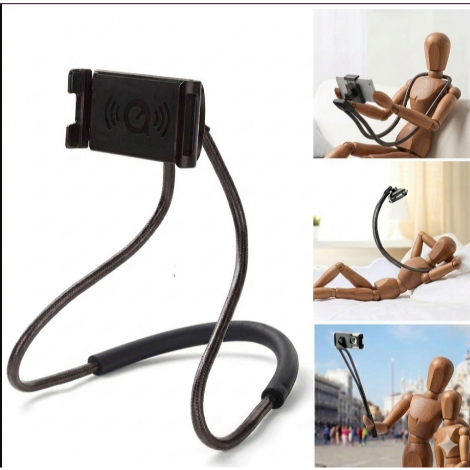 Suporte De Celular P/ Pescoço - Articulado - Flexível - MS212