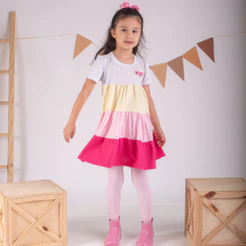 Meia Calça Infantil Algodão 1 Até 6 Anos Toque Suave Menina Promoção