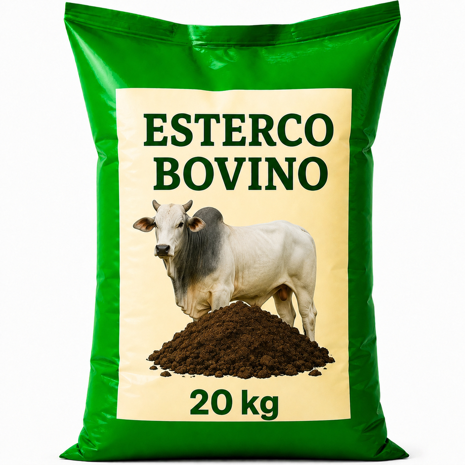 Adubo Orgânico 25kg Solo Premium Jardim Vasos Flores Hortas Rico Nutrientes Fertilizante