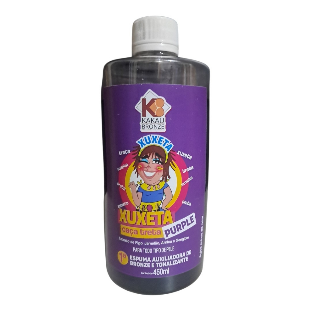 Xuxeta Caça Treta Purple 450ml - Kakau Bronze