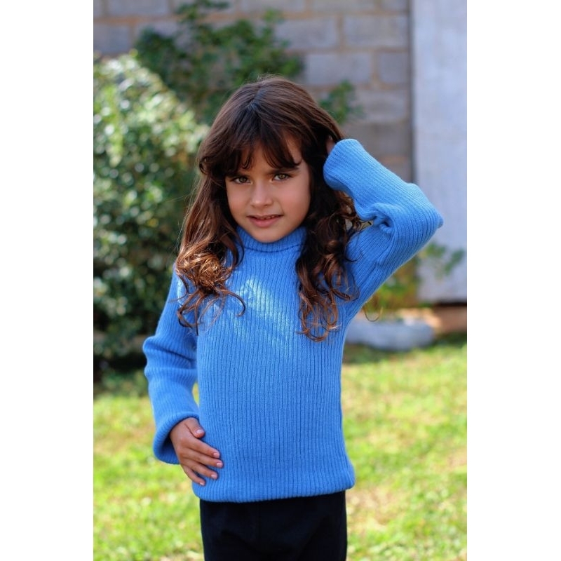 PRONTA ENTREGA Cacharrel infantil  de tricô gola alta moda inverno ( roxo/rosa/cinza/preto/branco/bege)