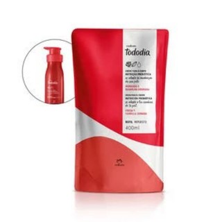REFIL  HIDRATANTE TODODIA MORANGO E BAUNILHA DOURADA 400ML REFIL ENVIO IMEDIATO