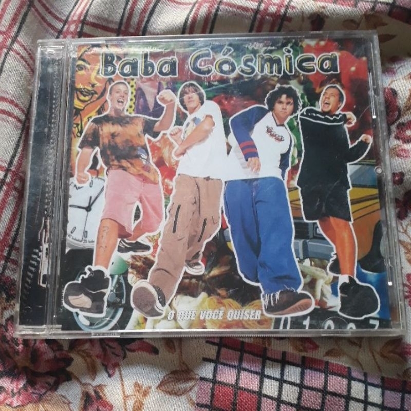 baba cósmica cd o que você quiser punk pop