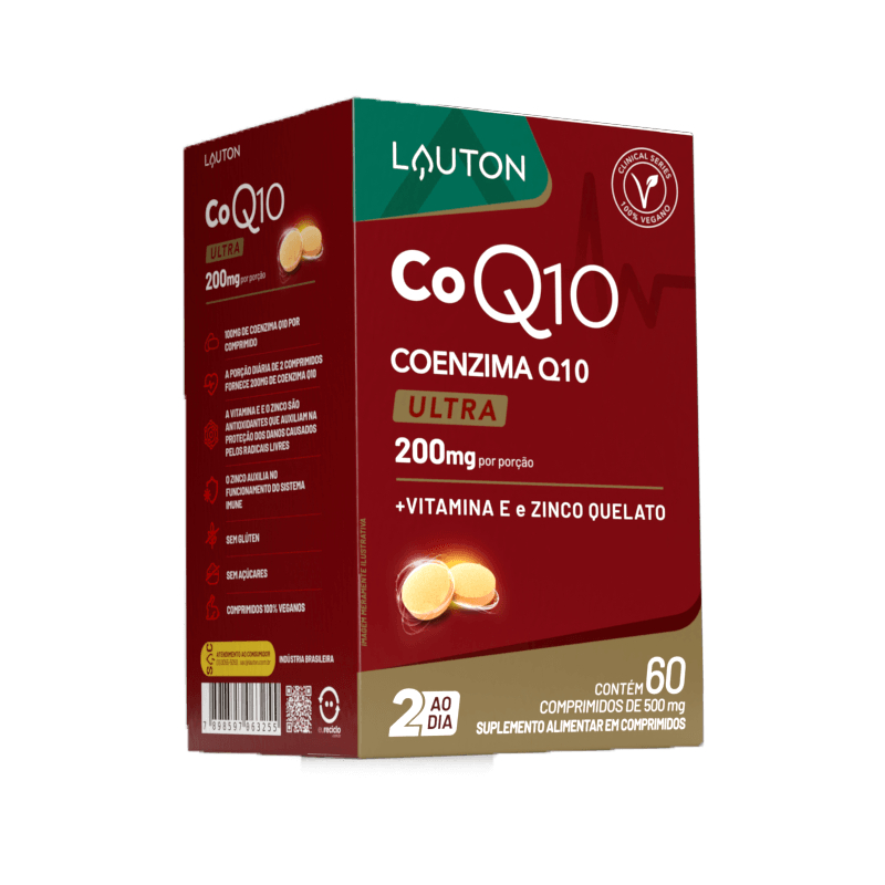 Coenzima Q10 200mg 60 Caps Lauton Nutrition