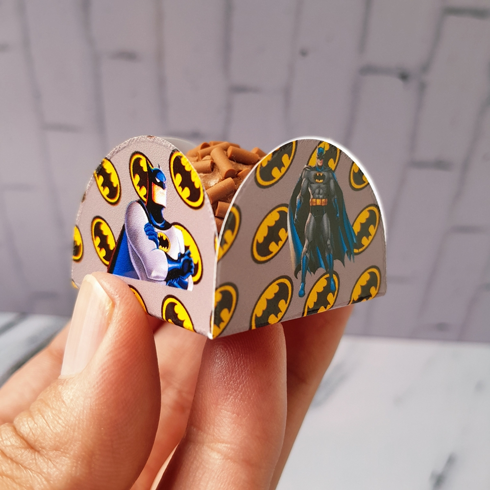 Forminhas para Docinhos Brigadeiro Doce Lembrancinhas Aniversário Batman