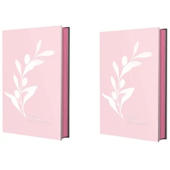 Kit Bíblia Sagrada NVI - Graça Abundante - Capa Dura - Borda Pintada 2 Unidades