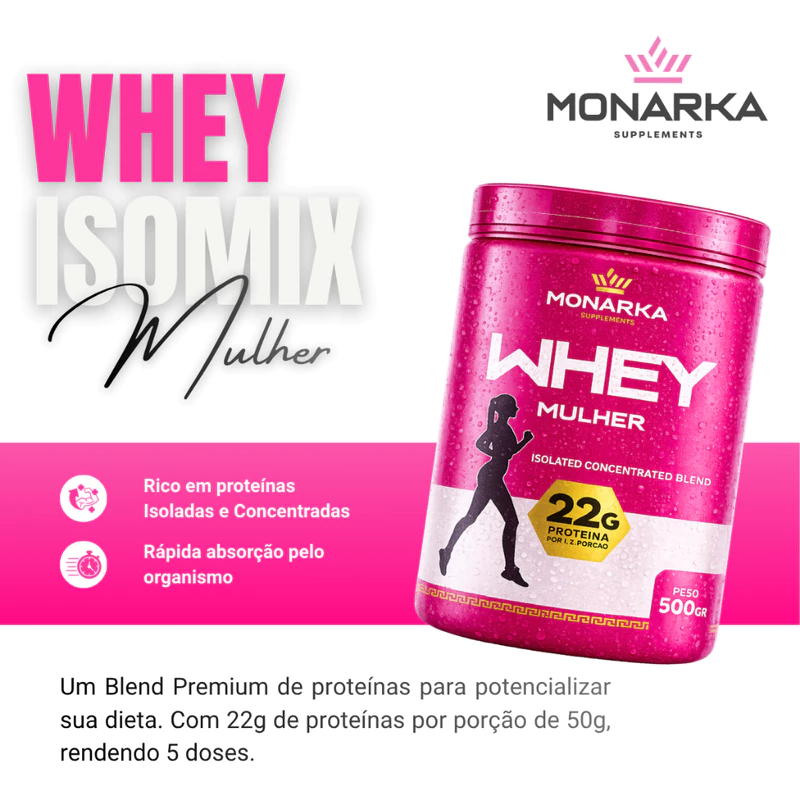 Whey Protein Feminino Blend Isolado e Concentrado — foto 5
