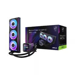 Water Cooler AsRock Phantom Gaming 360 LCD AMD/Intel - 90-APGA36-BAAGA5