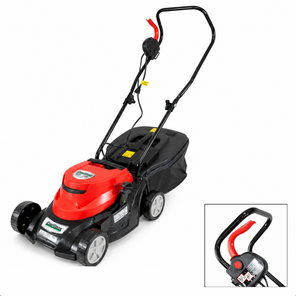 Cortador de Grama Elétrico 1800W 320mm Com Recolhedor 24L Garthen GC-34 127V
