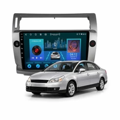 Multimídia 9p C4 Pallas 2007 A 2014 2+64gb Quadcore Carplay Android Gps Bluetooth