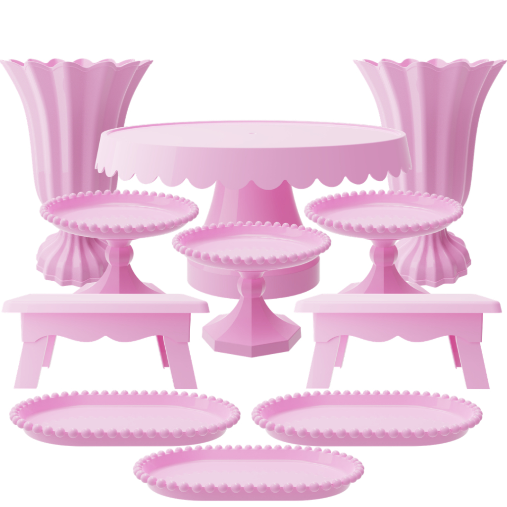 Kit Completo 11 Peças Decorativo Eventos Festivos Casamentos Aniversários