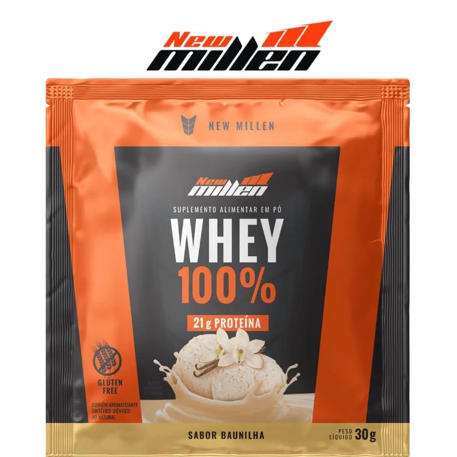 WHEY 100% DOSE UNICA - NEW MILLEN