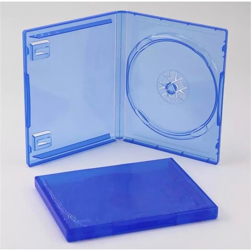 Caixa De Jogo De CD Capa Azul Protetora Suporte De Disco DVD Discos Armazenamento Para Sony Playstation 4 5 PS4 PS5