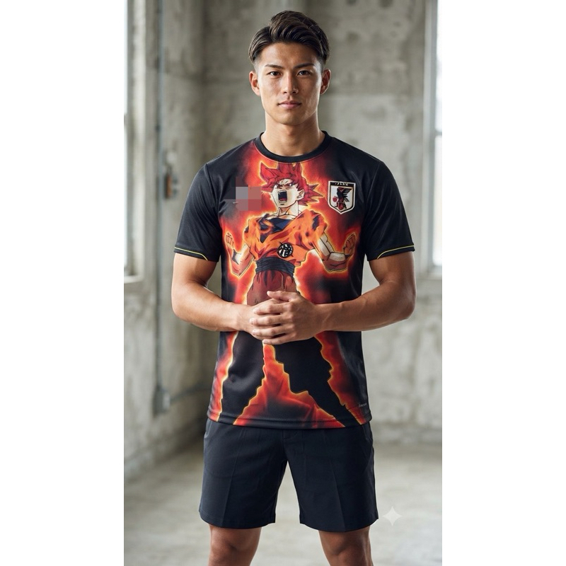Camisa de Time Estampada Anime Goku Super Saiyajin Esportiva Dry Fit