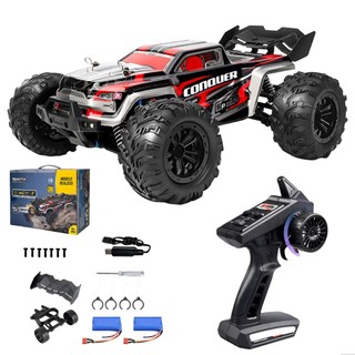 Carrinho Controle Remoto 50km/h 4X4 2 Bateria 1:16 Alta velocidade e manobrabilidade perfeita