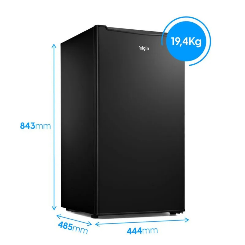 Frigobar 93 Litros 127v 1f Preto — imagem 2 de 2