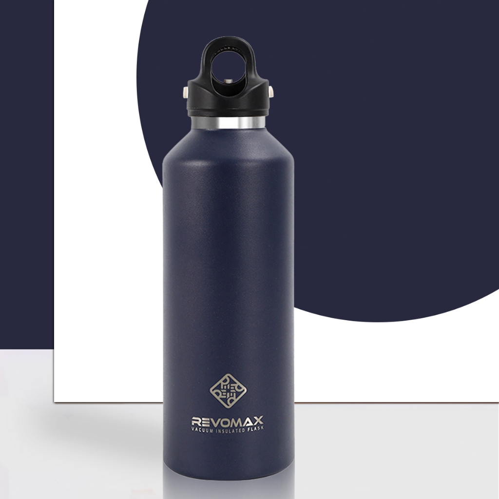 Revomax 950ml Stainless Steel Vacuum Insulated Thermal Bottle Portable Hot & Col