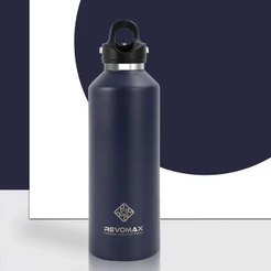 Revomax 950ml Stainless Steel Vacuum Insulated Thermal Bottle Portable Hot & Cold Water Flask