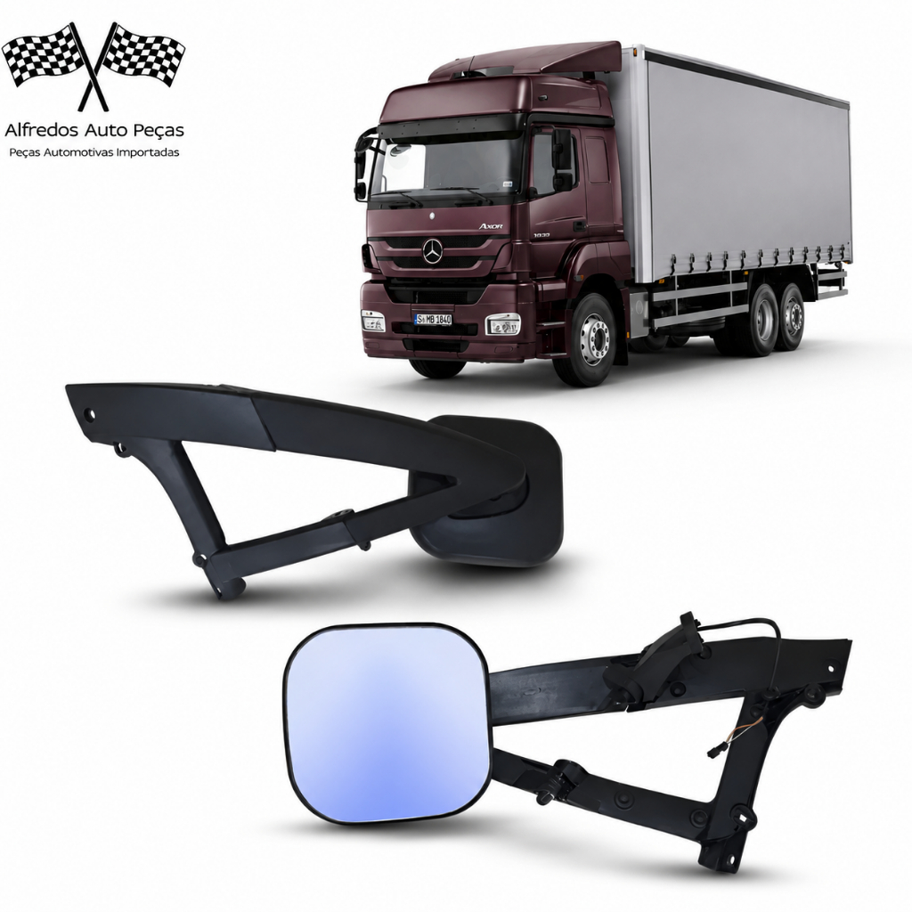 Espelho Retrovisor Rampa Mercedes Axor Atego 2035 2040 2540 2640 1719 9408107316