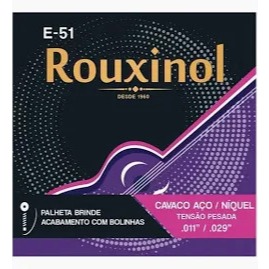 Encordoamento Cavaco Banjo Rouxinol Com Bolinha +Palheta E51