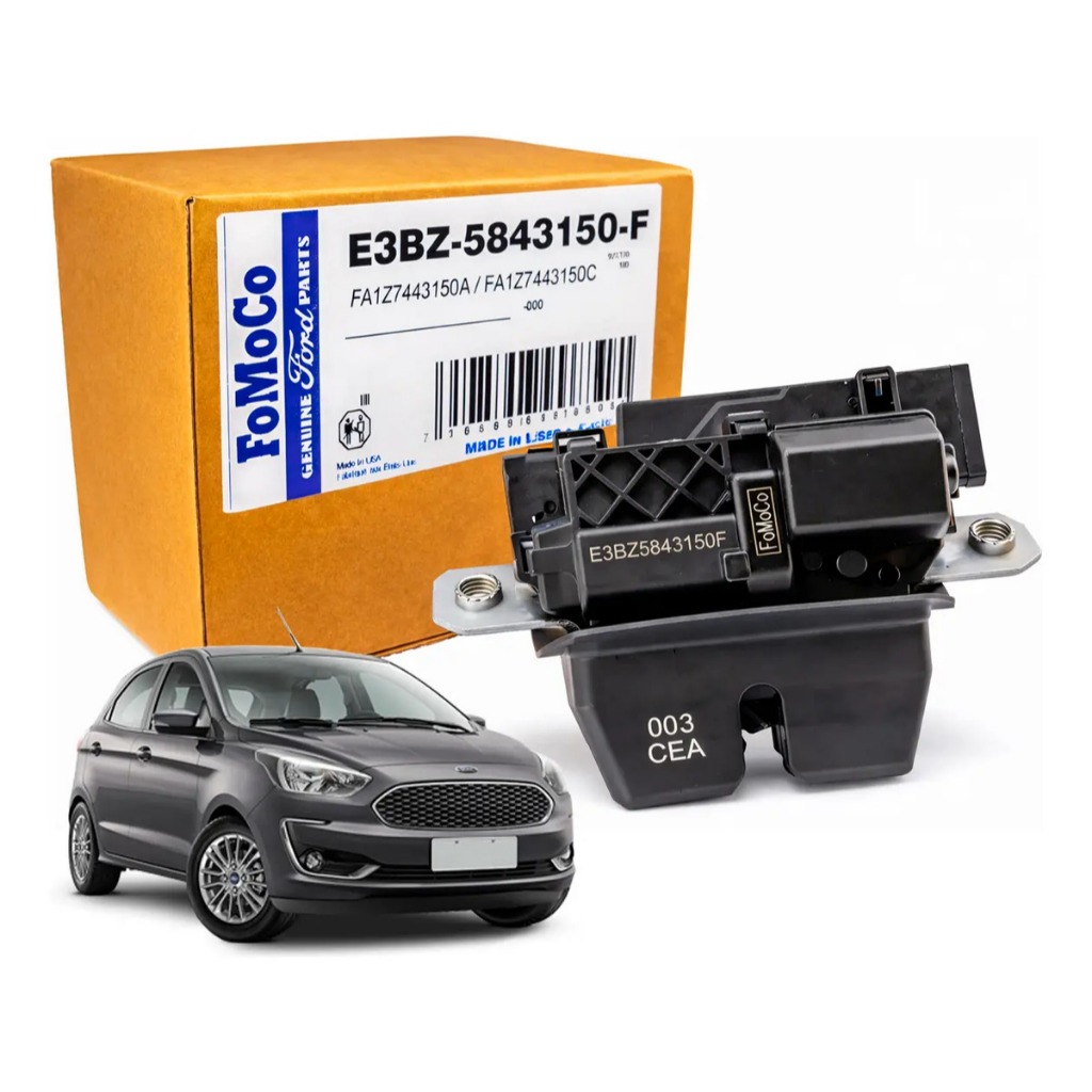 Fechadura Eletrica Da Tampa Traseira Ford Ka Hatch 14 A 21