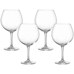 Jogo de Taças de Gin de Cristal com Titânio Versat 680ml 4 peças - Seu Lar