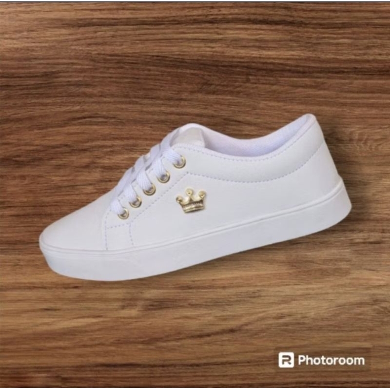 Tênis coroa feminino casual para o dia a dia  leve macio confortavel  lançamento em promoção (envio imediato)