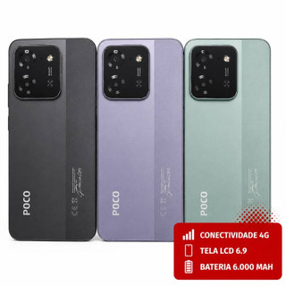 CELULAR XIAOMI POCO C85 6/128 E 8/256 COM NFC, VERSÃO GLOBAL, XIAOMI ORIGINAL, ENVIO RAPIDO, PROMOÇÃO