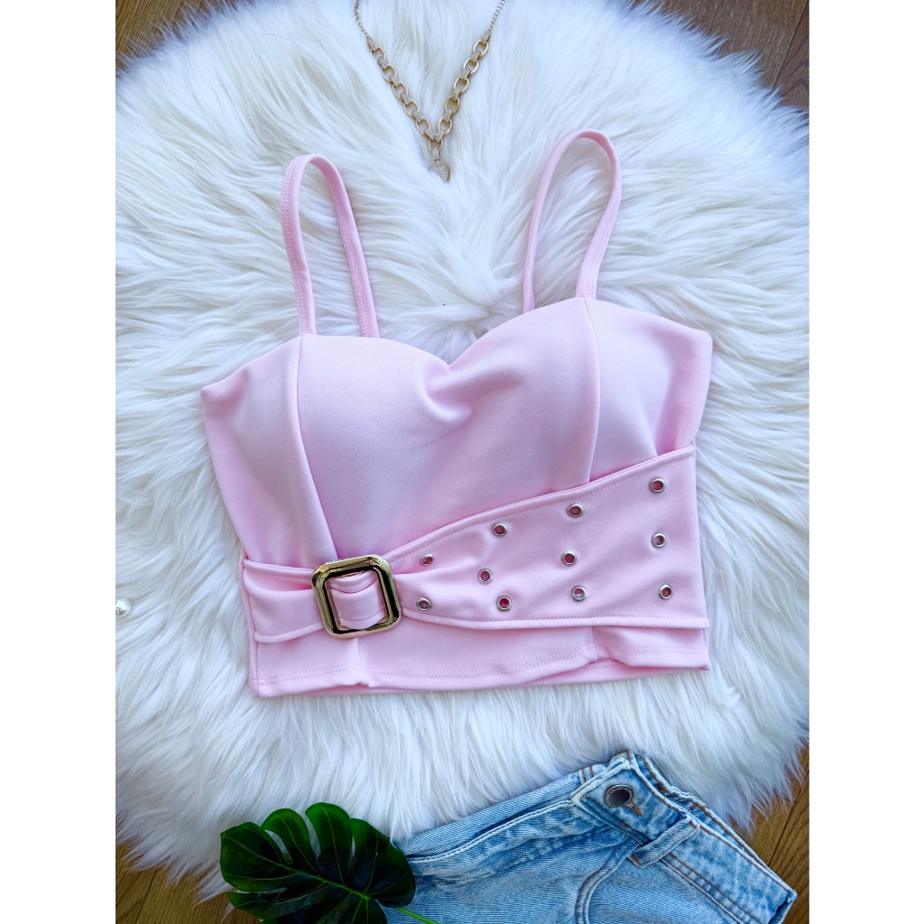 AZALEA Cropped Com Bojo Moda Feminina 224