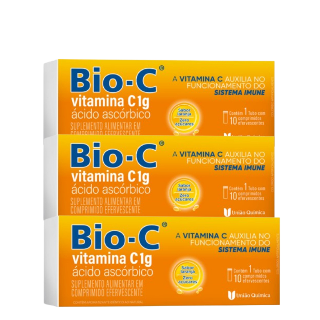 Kit 3 und Bio-C 1g 10 cpr Efervescentes