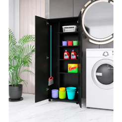 Dispensa Multi Funções P/ Lavanderia + Banheiro C/ Rodinhas