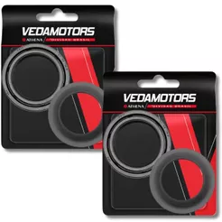 Kit Retentores da Bengala + Guarda Pó Cg 150 Titan / Nxr 150 Bros / Pcx 150 Vedamotors