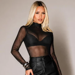 Body Tule Feminino Premium TAMANHO P - Elegância e Conforto