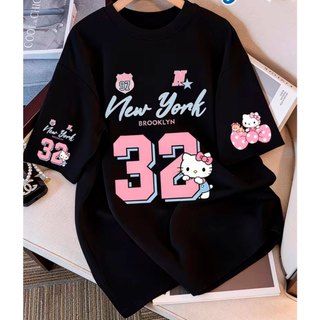 Camiseta Premium 100% Algodão Camisa Minimalista HelloKitty Streetwear Unissex