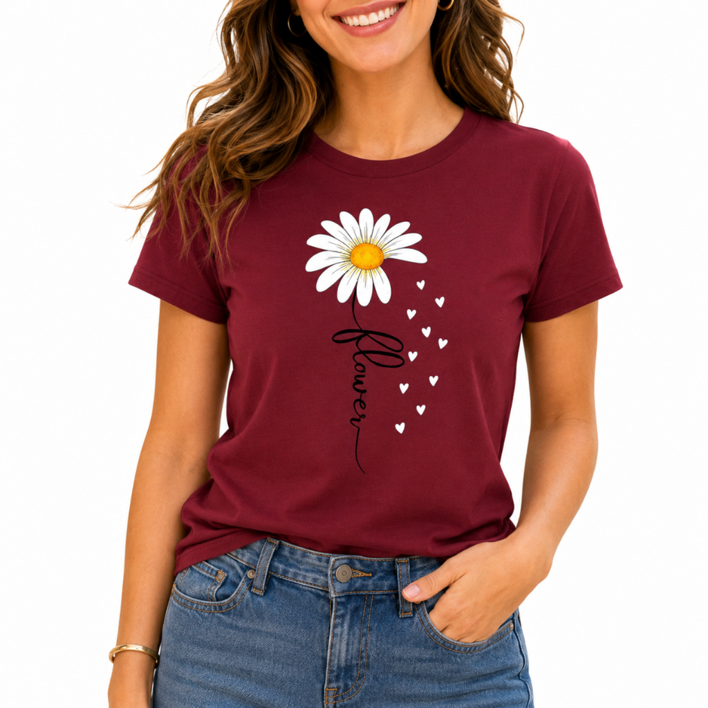 Blusa Feminina T-Shirt Manga Curta Malha 100% Algodão Premium