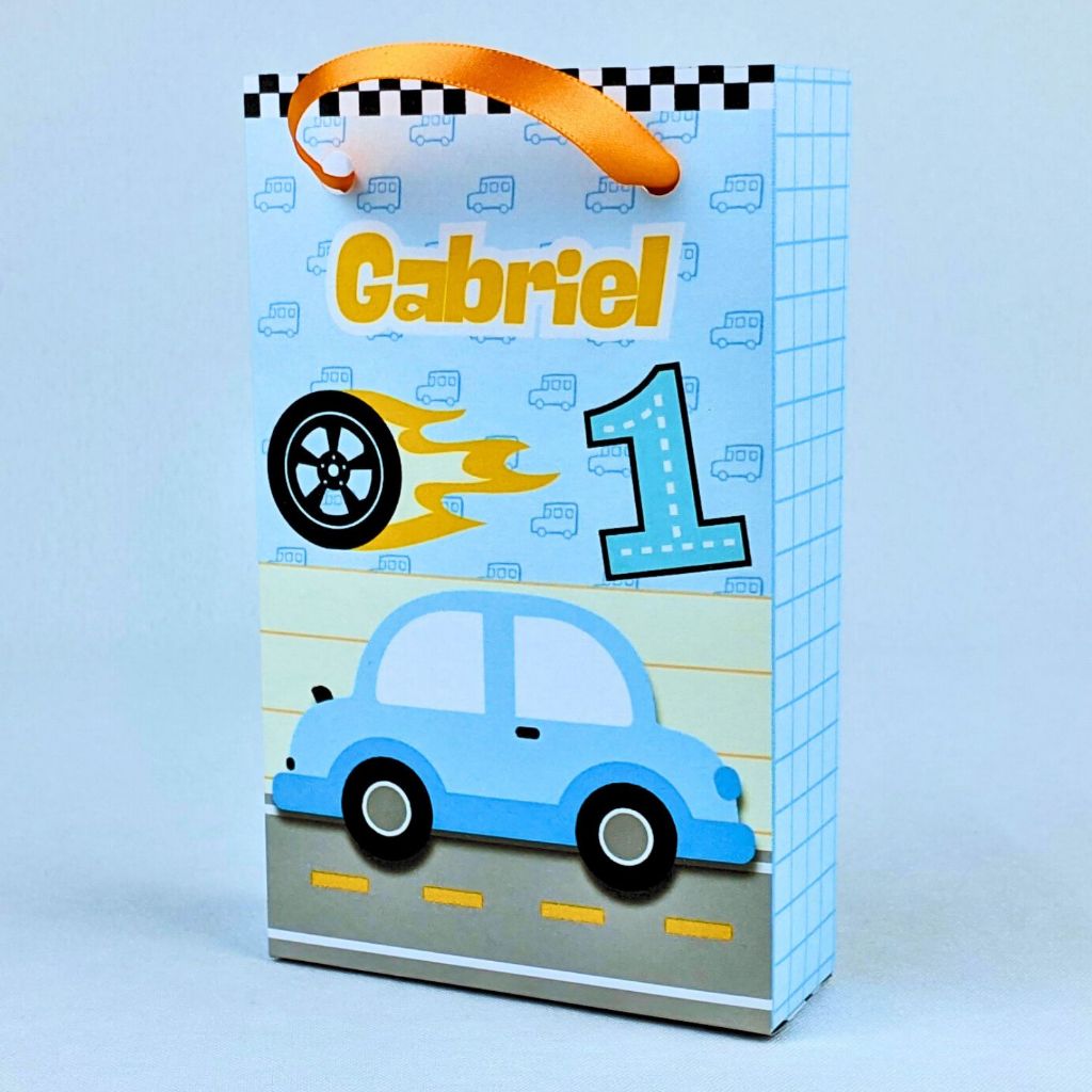 Kit 10 a 50 Sacolinhas Carrinhos Personalizada Surpresa Com Alça Lembrancinhas Festinha Aniversario Todos Temas