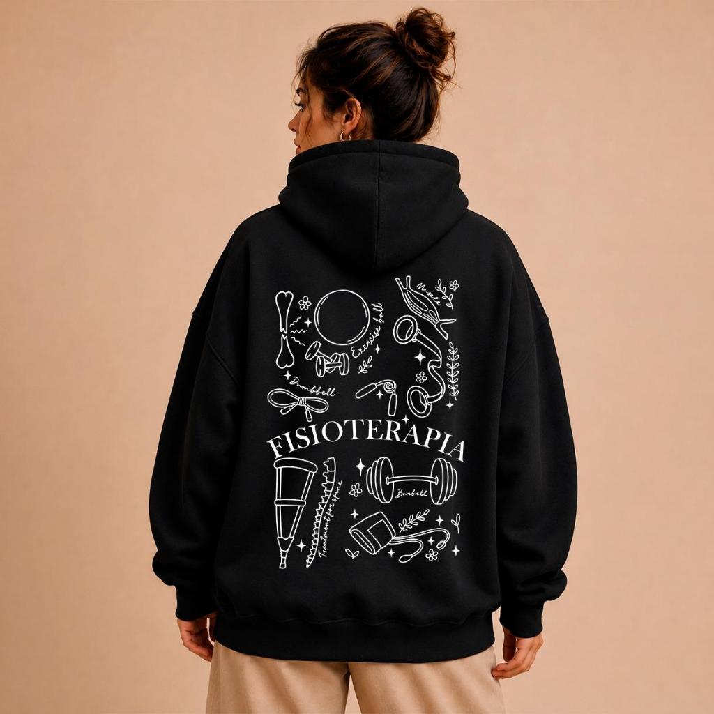 Moletom Plus Size Profissões Personalizado Unissex Estampa Premium Biomedicina Presente Criativo Faculdade Profissões