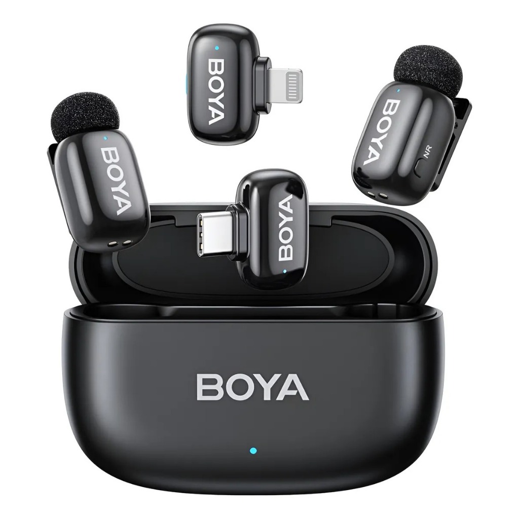 Microfone Sem Fio Boya Mini-13 Lapela Android/ios