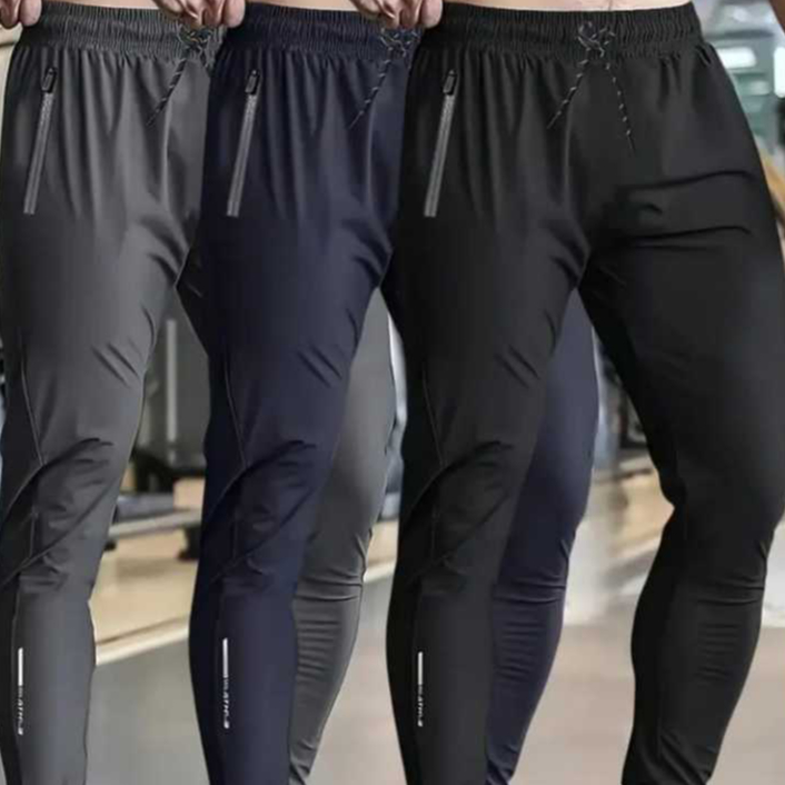 kit 3 calças dry fit treno seca rapido esportivo