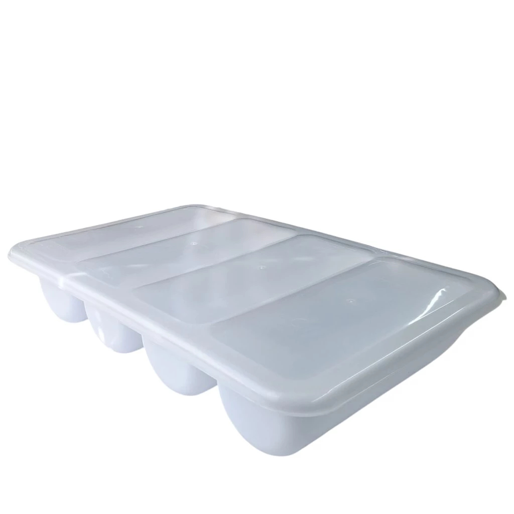 Porta Talheres com Tampa Pleion 2,4 L por divisão, Prático, Multiuso - Restaurante, Hotel - 7875