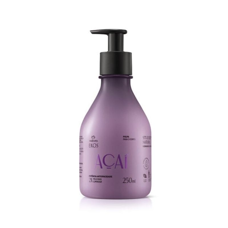 Polpa Desodorante Hidratante Corporal Ekos Açaí 250ml Original