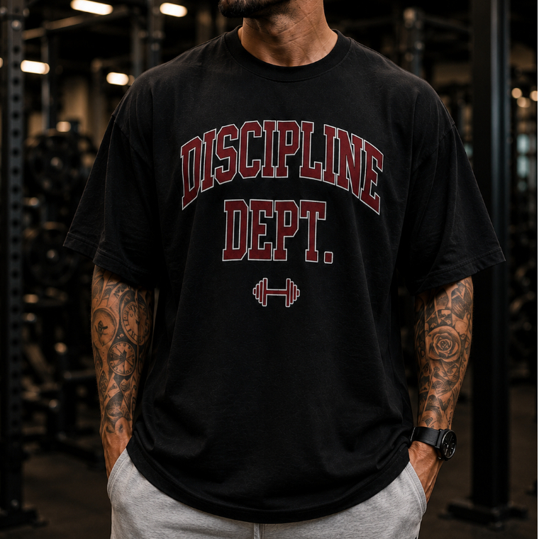 Camiseta Masculina Oversized Academia Treino Fitness Manga Curta Algodão Premium Conforto Corte Largo Streetwear