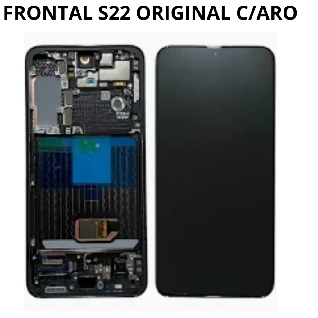 ela Display Samsung Galaxy S22 Original Com Aro Touch LCD Alta Qualidade