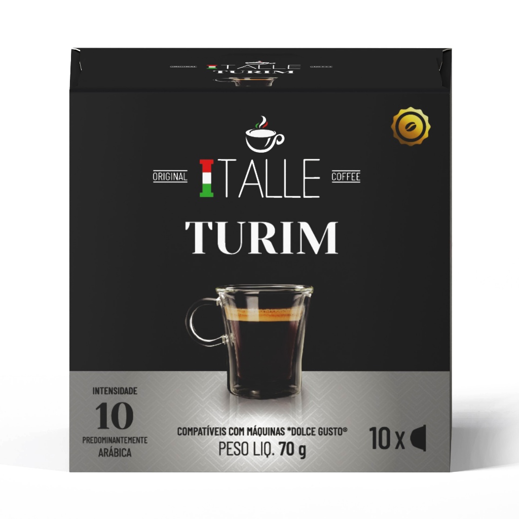 Cafe Capsula Dolce Gusto Turim Cafe Italle 1 Und