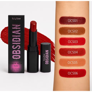 Batom Bala Glass Creamy Matte Maquiagem Ruby Rose