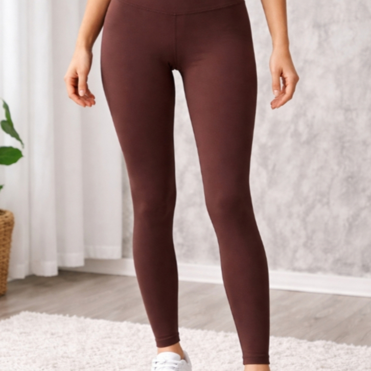 Legging Feminina Cintura Alta Poliamida Modeladora Confortável Academia Fitness Dia a Dia