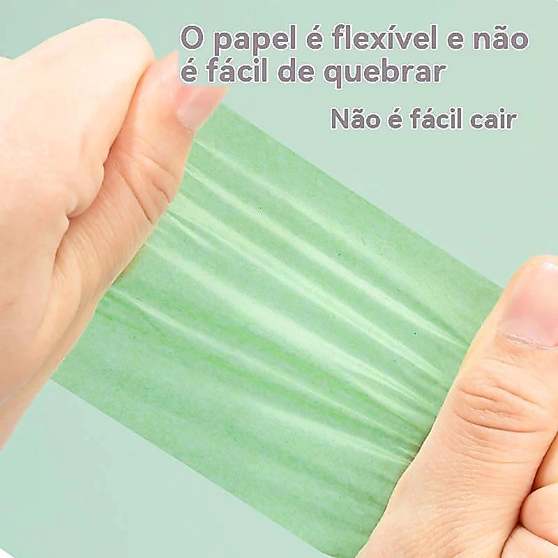 Papel antibrilho 400 Folhas / matificante /Absorvente para Rosto pele oleosa removedor de oleosidade · foto 2