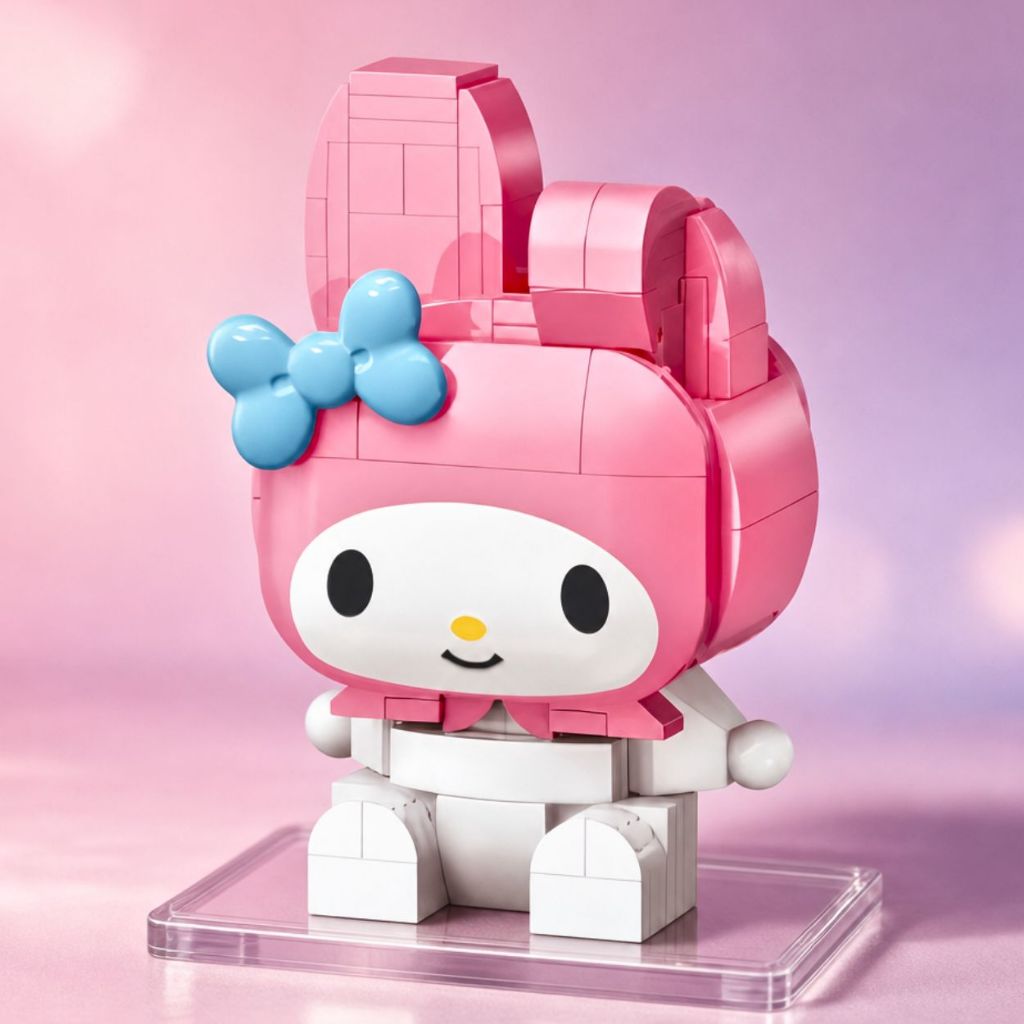 Brinquedo Infantil Interativo Montar Personagem My Melody